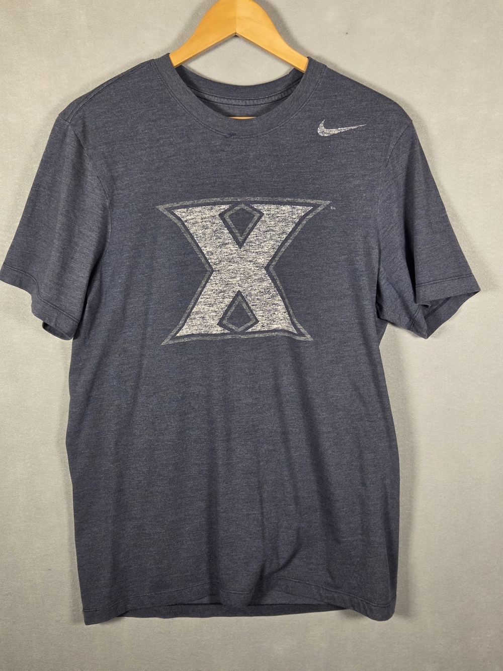 Nike Men’s Heather Navy Xavier X Short Sleeve Tee (R534)